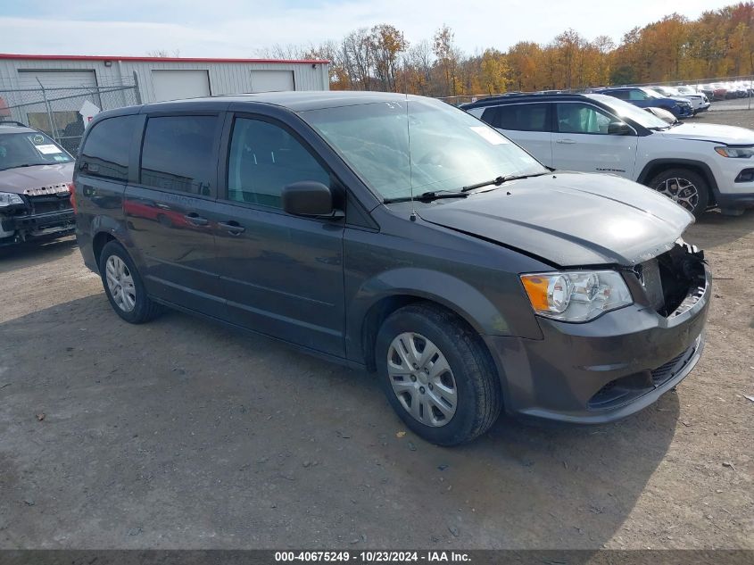 2017 Dodge Grand Caravan Se VIN: 2C4RDGBG0HR856043 Lot: 40675249