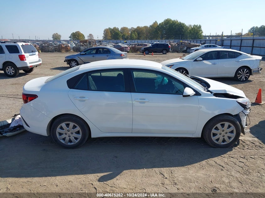 VIN 3KPA24AD3NE505536 2022 KIA RIO S