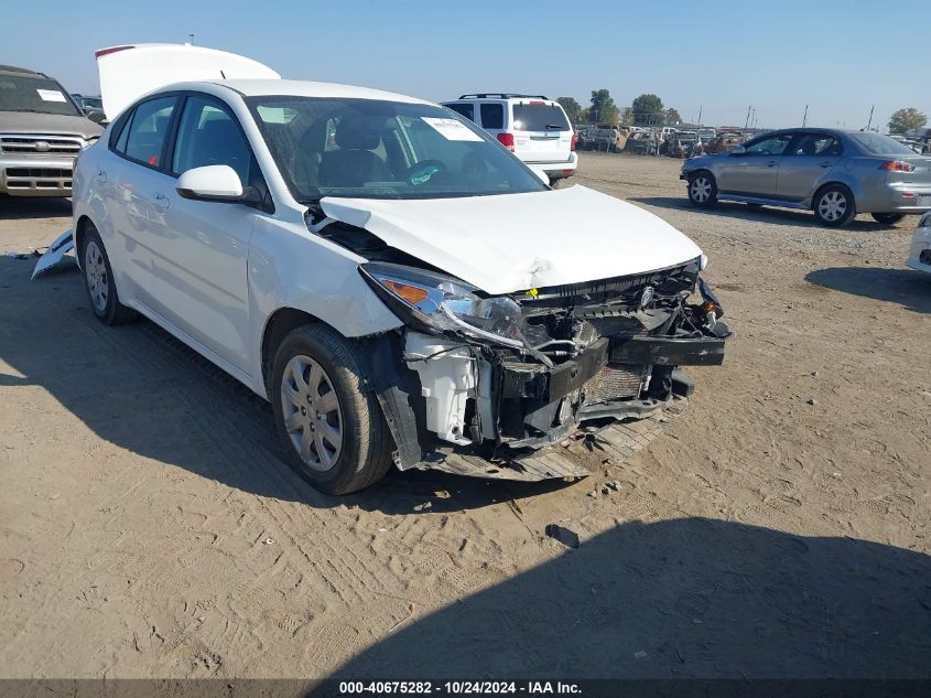 VIN 3KPA24AD3NE505536 2022 KIA RIO S