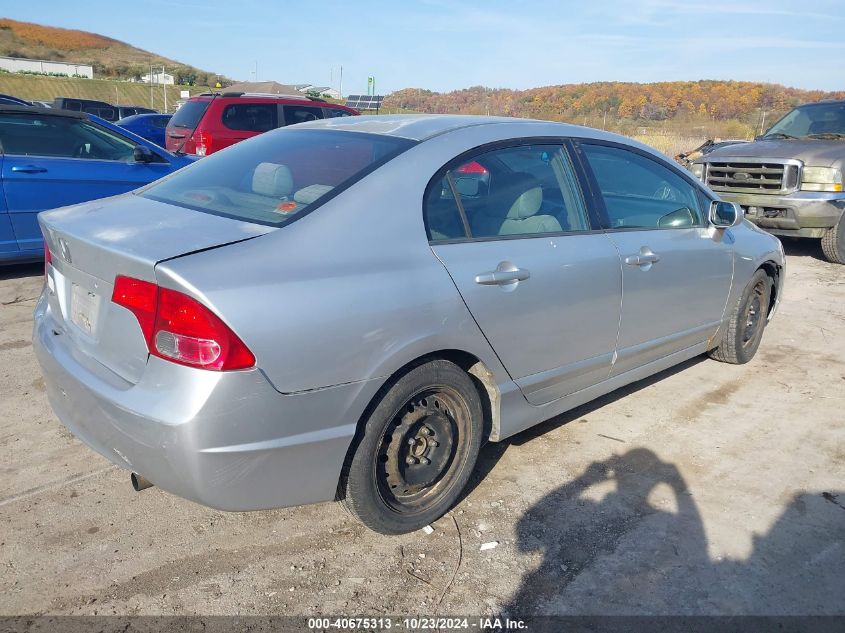 2008 Honda Civic Lx VIN: 2HGFA16578H514212 Lot: 40675313