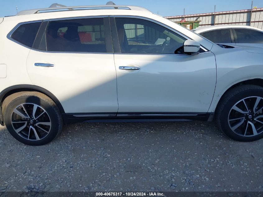 2017 Nissan Rogue Sv/Sl VIN: 5N1AT2MV4HC857943 Lot: 40675317