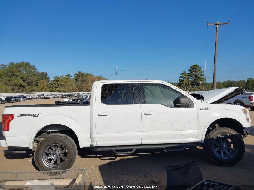 2016 Ford F-150 Xlt VIN: 1FTEW1EF8GFC21201 Lot: 40675346