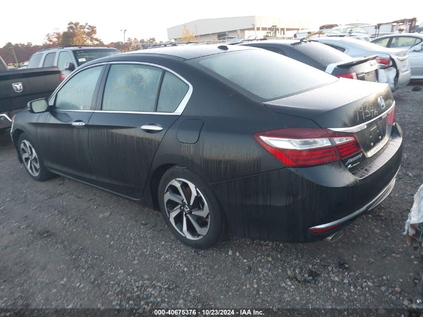 2017 Honda Accord Ex-L V6 VIN: 1HGCR3F89HA016772 Lot: 40675376