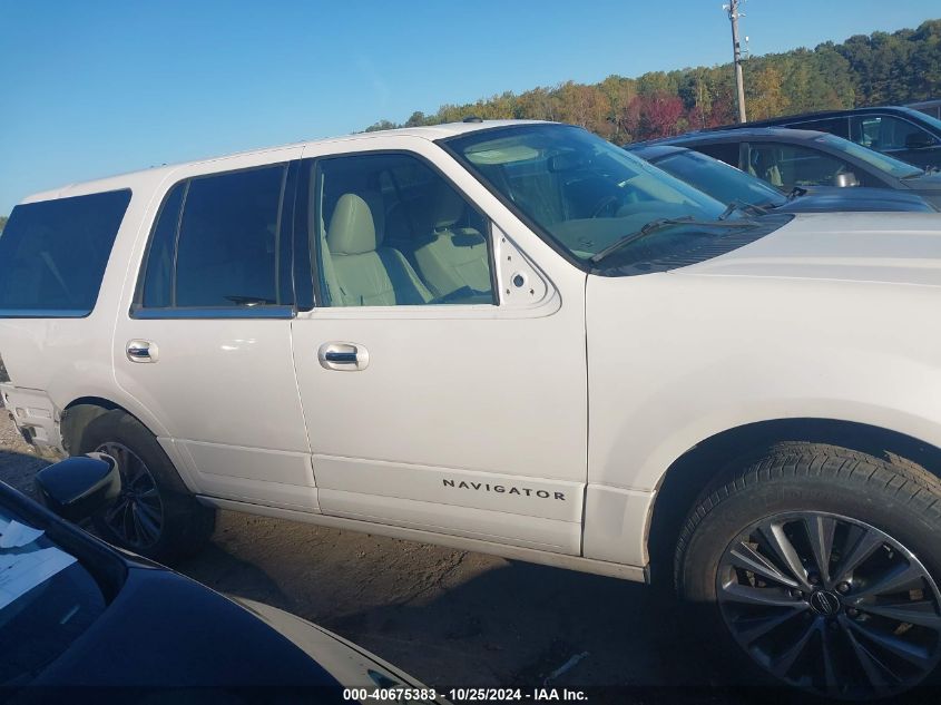 2016 Lincoln Navigator Select VIN: 5LMJJ2HT8GEL06624 Lot: 40675383