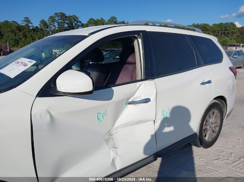 2016 Nissan Pathfinder Platinum/S/Sl/Sv VIN: 5N1AR2MN5GC634503 Lot: 40675386