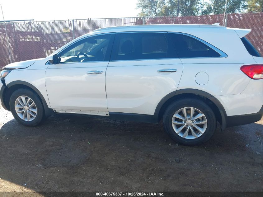 2018 KIA SORENTO 2.4L LX - 5XYPG4A35JG385982