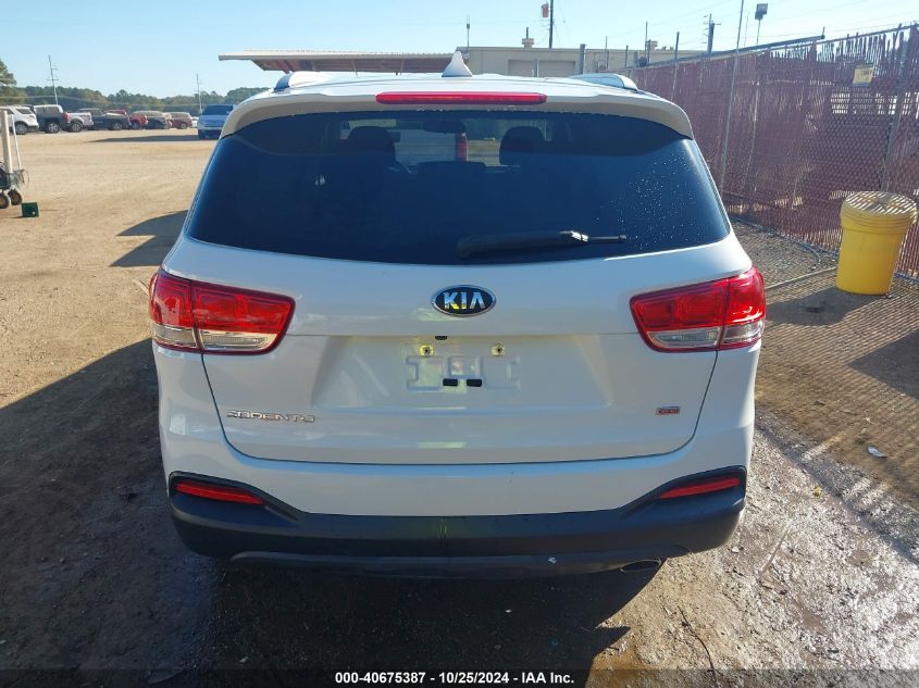 2018 Kia Sorento 2.4L Lx VIN: 5XYPG4A35JG385982 Lot: 40675387