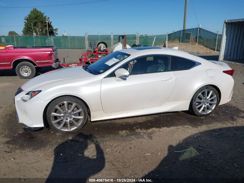 2016 Lexus Rc 350 VIN: JTHHE5BCXG5012404 Lot: 40675416