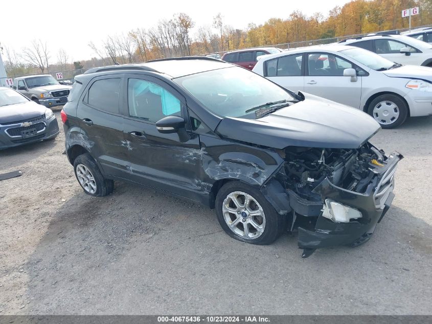 2020 Ford Ecosport Se VIN: MAJ6S3GL3LC343822 Lot: 40675436