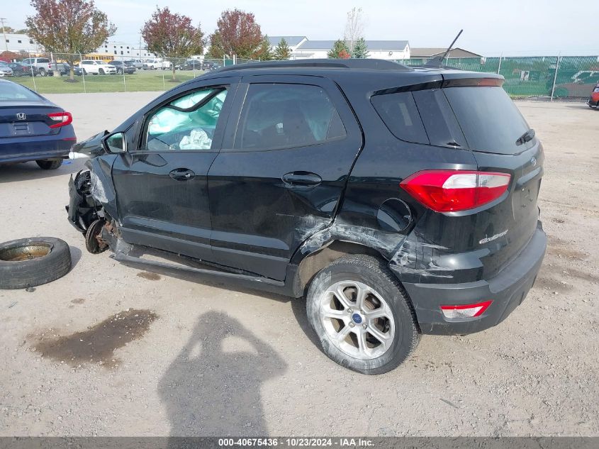 2020 Ford Ecosport Se VIN: MAJ6S3GL3LC343822 Lot: 40675436