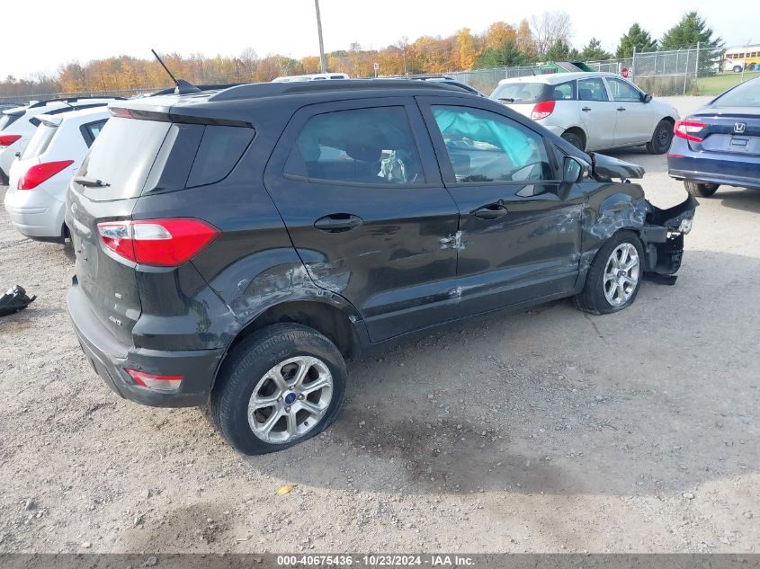 2020 Ford Ecosport Se VIN: MAJ6S3GL3LC343822 Lot: 40675436