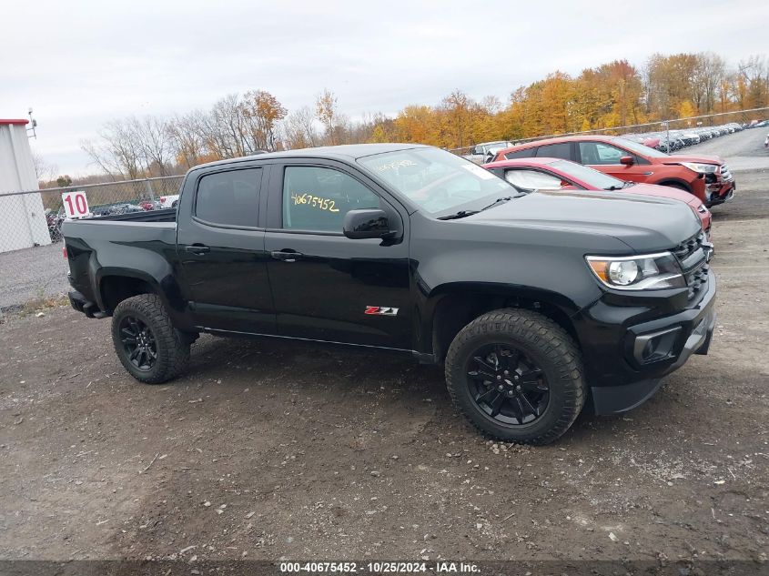 2022 Chevrolet Colorado 4Wd Short Box Z71 VIN: 1GCGTDEN1N1106332 Lot: 40675452