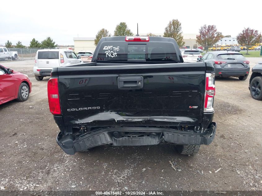 2022 Chevrolet Colorado 4Wd Short Box Z71 VIN: 1GCGTDEN1N1106332 Lot: 40675452