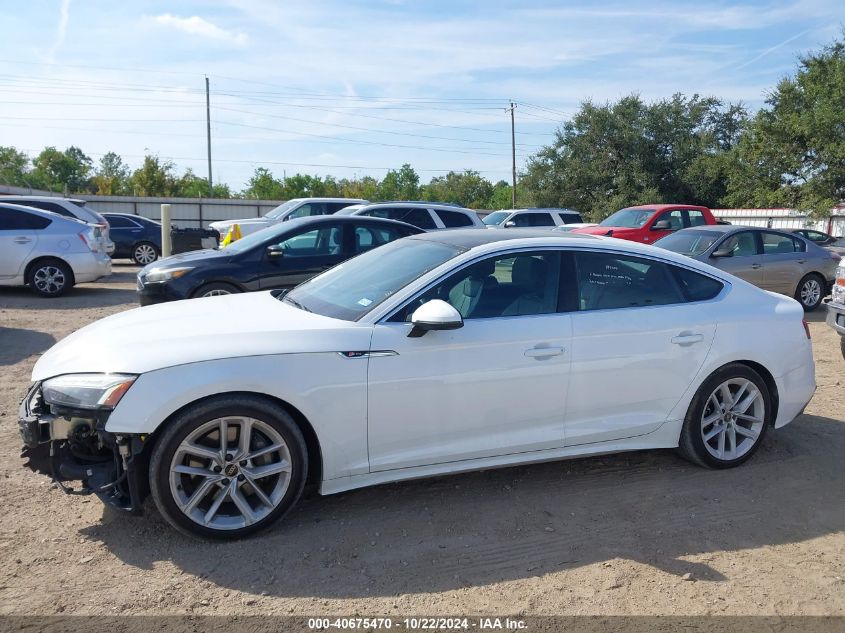 2024 Audi A5 Sportback Premium Plus 45 Tfsi Quattro S Tronic VIN: WAUFACF51RA019172 Lot: 40675470