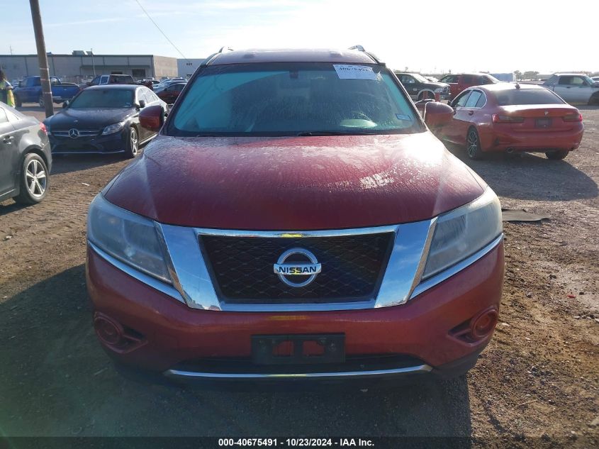 2013 Nissan Pathfinder Sv VIN: 5N1AR2MN7DC631081 Lot: 40675491