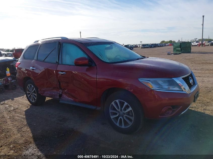 2013 Nissan Pathfinder Sv VIN: 5N1AR2MN7DC631081 Lot: 40675491