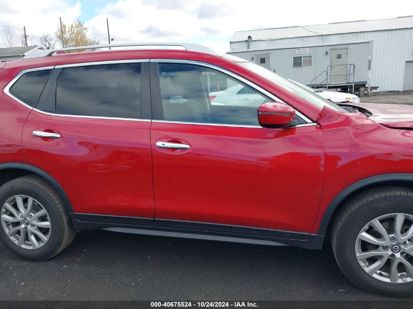 2017 Nissan Rogue S/Sl/Sv VIN: JN8AT2MV2HW272530 Lot: 40675524