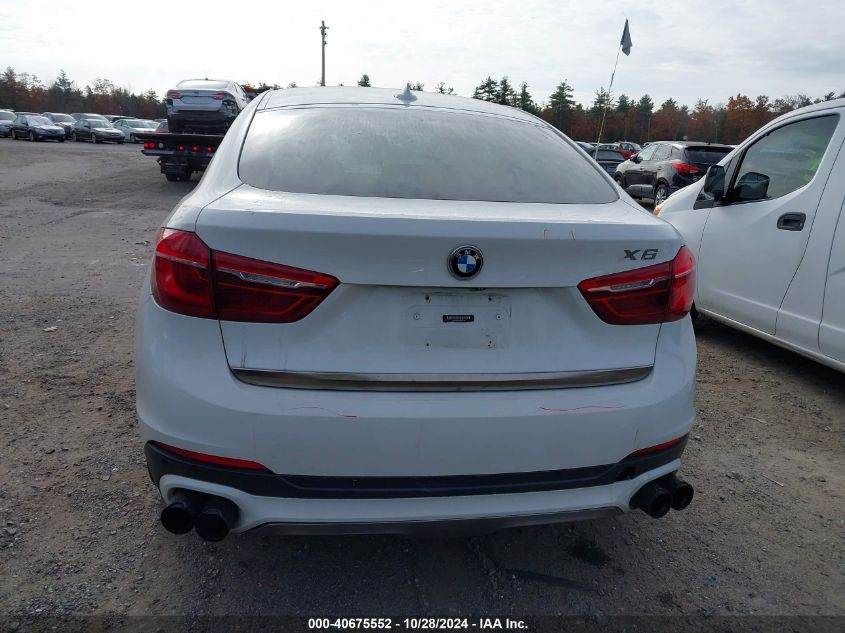 2015 BMW X6 Sdrive35I VIN: 5UXKU0C53F0F92122 Lot: 40675552