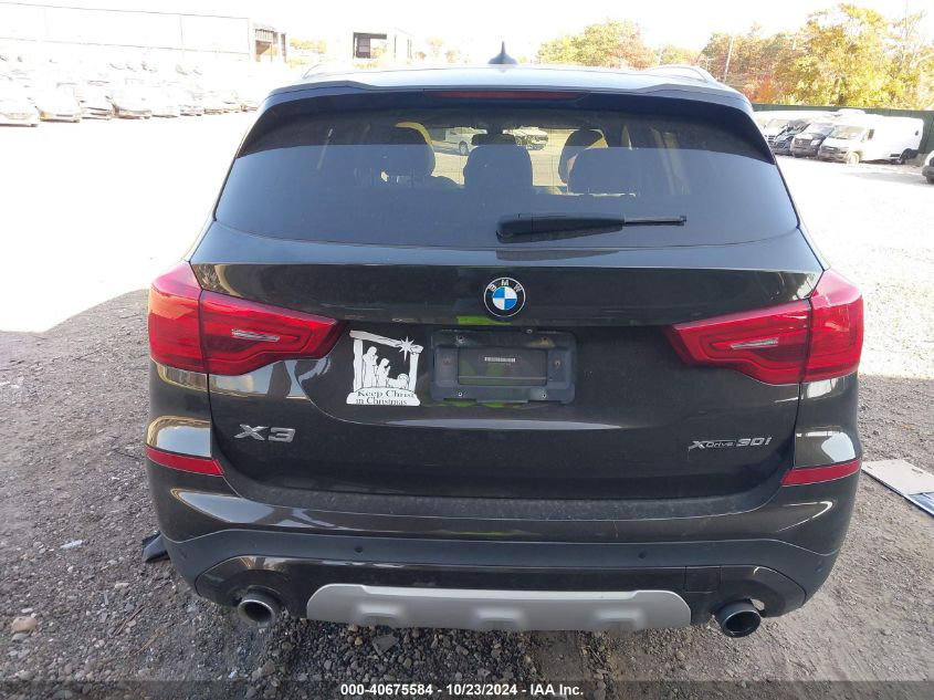 2018 BMW X3 XDRIVE30I - 5UXTR9C5XJLD73546