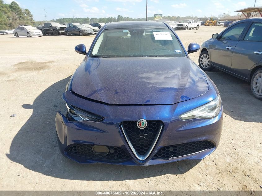 2019 Alfa Romeo Giulia Ti Lusso Rwd VIN: ZARFAMBN6K7598151 Lot: 40675602