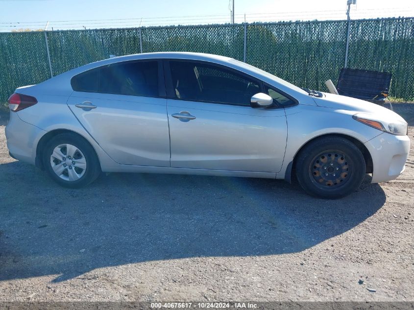 2017 Kia Forte Lx VIN: 3KPFK4A7XHE044341 Lot: 40675617