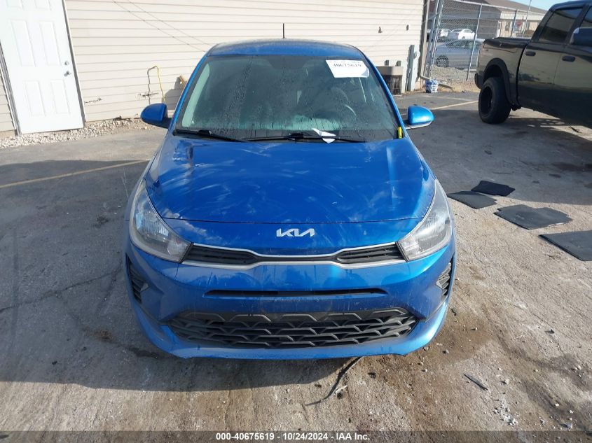 2022 Kia Rio 5-Door S VIN: 3KPA25ADXNE459600 Lot: 40675619