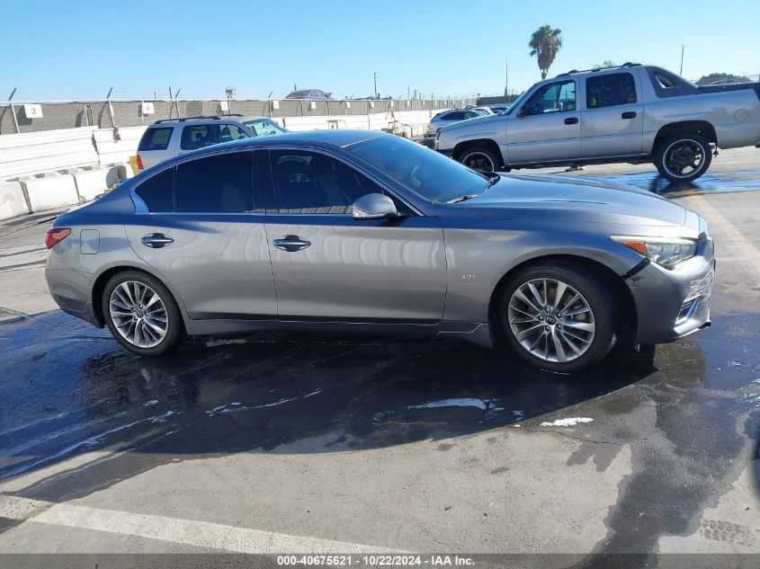 2019 Infiniti Q50 3.0T Luxe VIN: JN1EV7AP0KM511704 Lot: 40675621