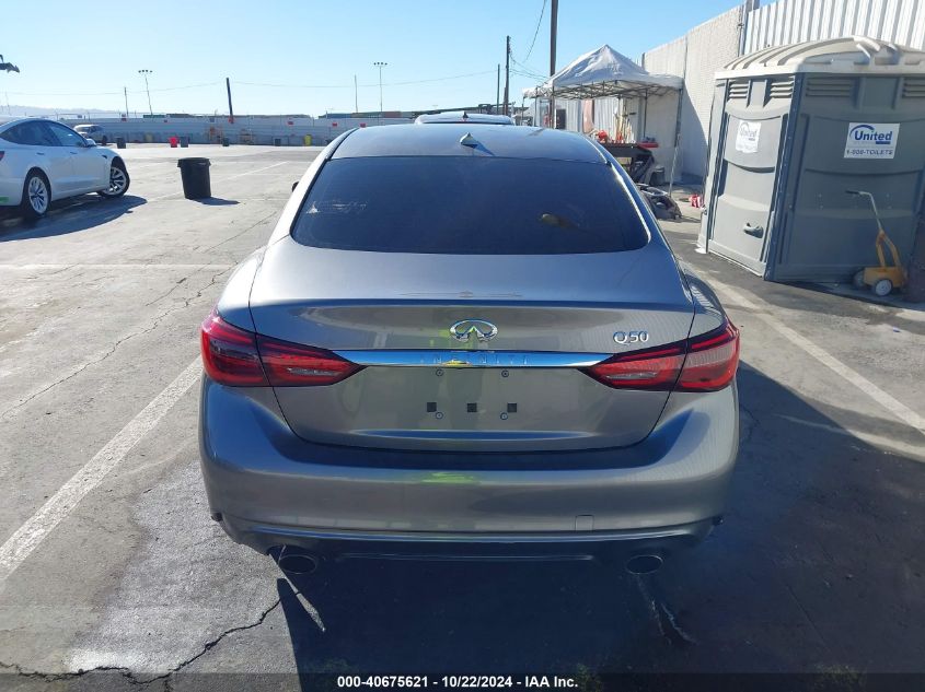 2019 Infiniti Q50 3.0T Luxe VIN: JN1EV7AP0KM511704 Lot: 40675621