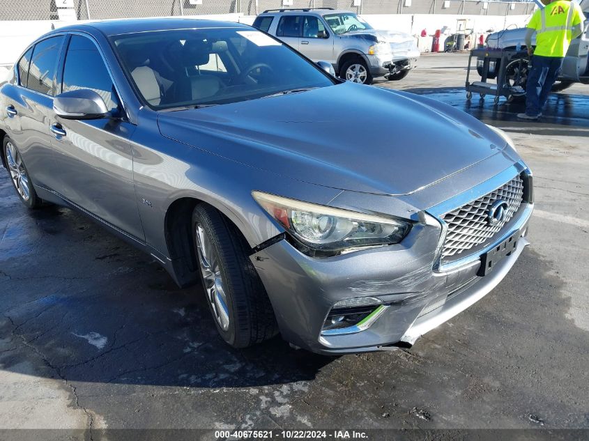 2019 Infiniti Q50 3.0T Luxe VIN: JN1EV7AP0KM511704 Lot: 40675621