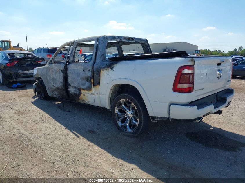 2019 Ram 1500 Limited 4X4 5'7 Box VIN: 1C6SRFHT0KN889590 Lot: 40675632