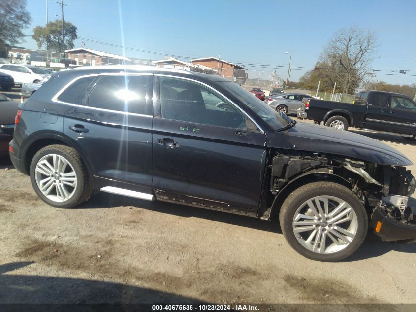 2019 Audi Q5 45 Premium VIN: WA1BNAFY2K2032401 Lot: 40675635