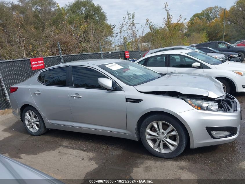 2013 Kia Optima Lx VIN: 5XXGM4A70DG222208 Lot: 40675658