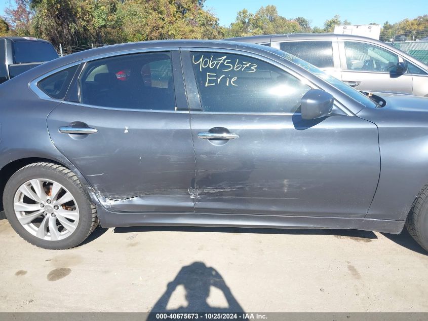 2011 Infiniti M37X VIN: JN1BY1AR8BM372611 Lot: 40675673