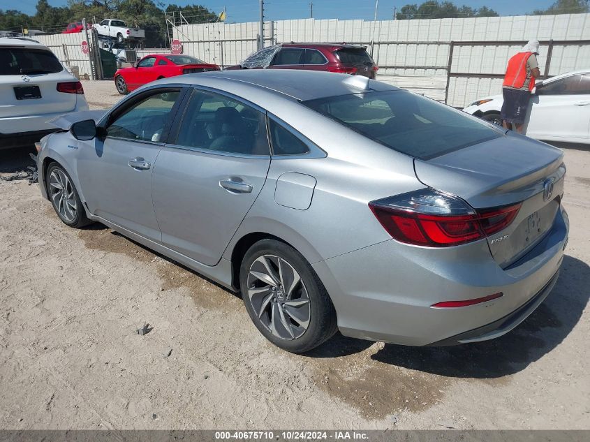 2021 Honda Insight Touring VIN: 19XZE4F9XME008741 Lot: 40675710