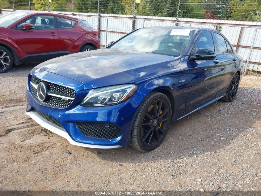 VIN 55SWF6EB6JU243433 2018 MERCEDES-BENZ AMG C 43 no.2