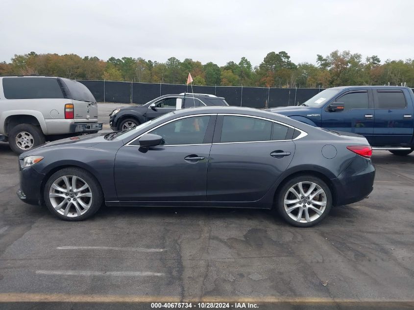 2016 Mazda Mazda6 I Touring VIN: JM1GJ1V58G1437884 Lot: 40675734