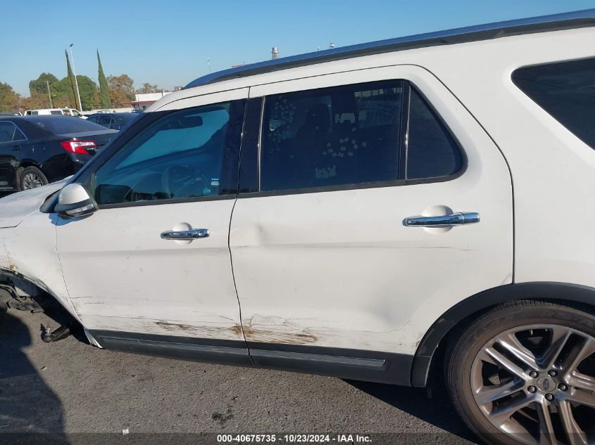 2016 Ford Explorer Limited VIN: 1FM5K8F80GGA68615 Lot: 40675735