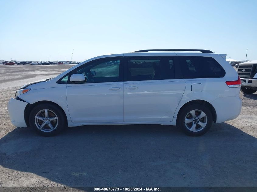 2014 Toyota Sienna Le V6 8 Passenger VIN: 5TDKK3DC4ES492710 Lot: 40675773