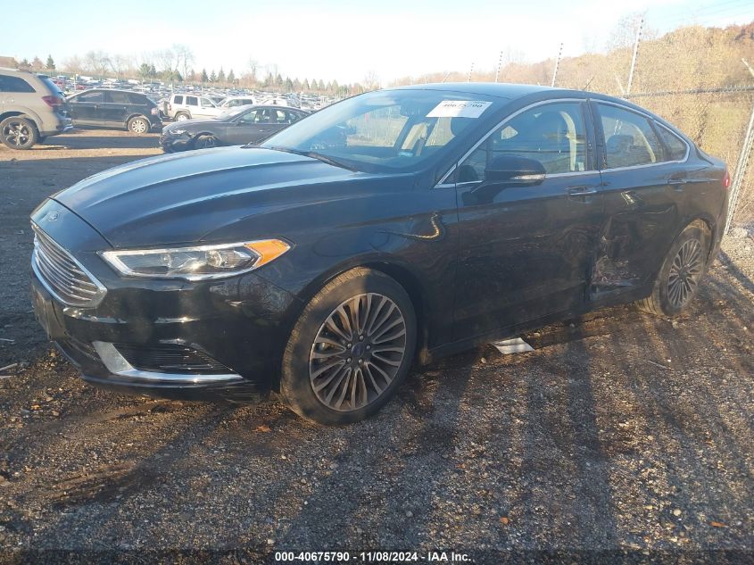 2018 Ford Fusion Se VIN: 3FA6P0HD3JR184595 Lot: 40675790