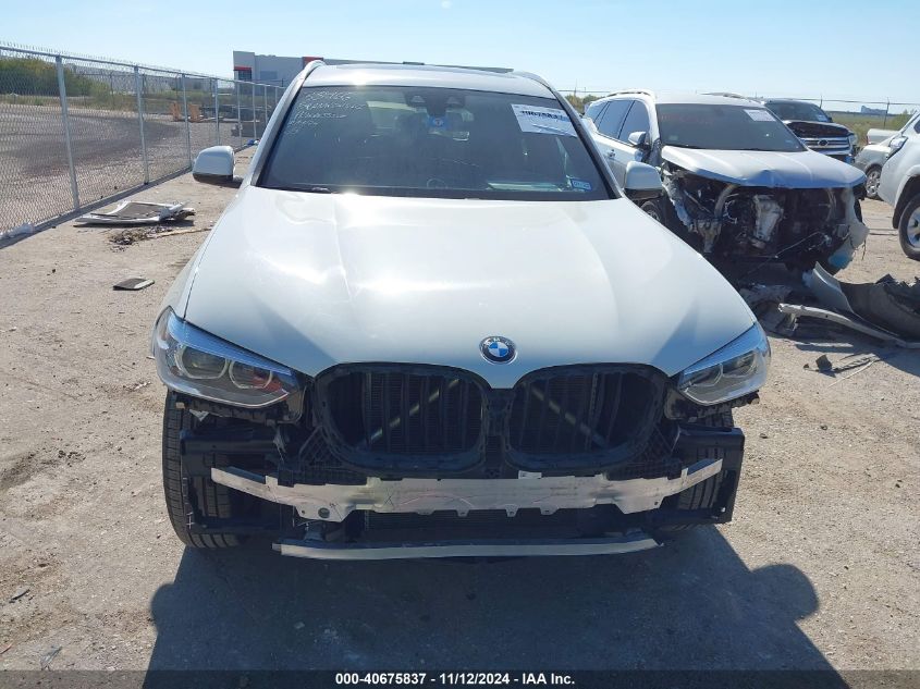 2019 BMW X3 Sdrive30I VIN: 5UXTR7C56KLR43805 Lot: 40675837