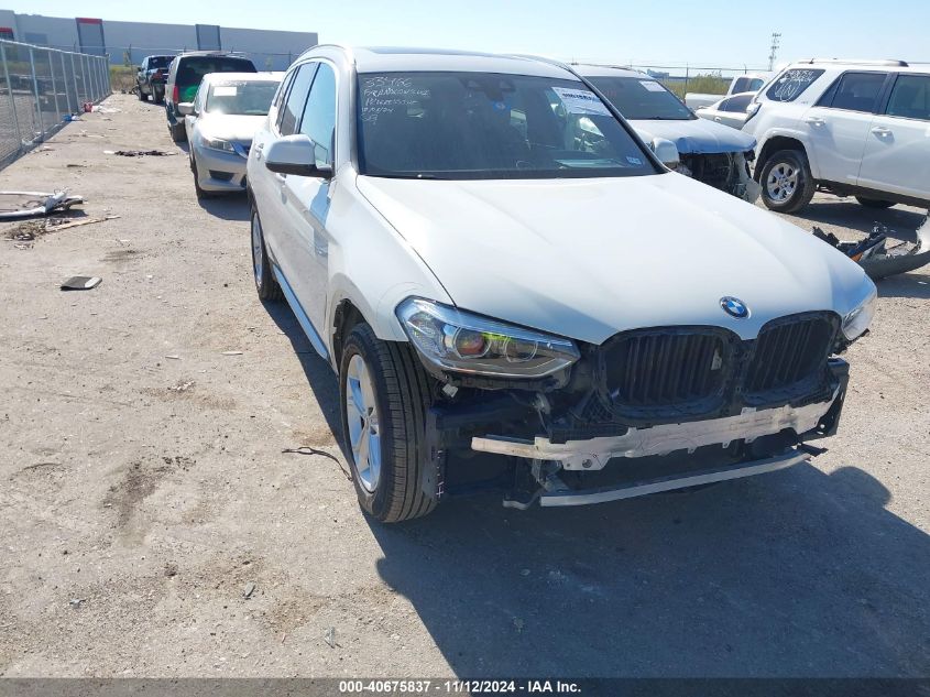 2019 BMW X3 Sdrive30I VIN: 5UXTR7C56KLR43805 Lot: 40675837