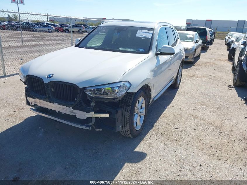 2019 BMW X3 Sdrive30I VIN: 5UXTR7C56KLR43805 Lot: 40675837