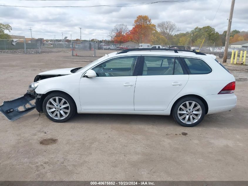 2014 Volkswagen Jetta Sportwagen 2.0L Tdi VIN: 3VWML7AJ3EM615555 Lot: 40675852