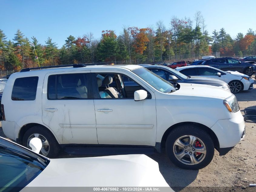 2012 Honda Pilot Ex-L VIN: 5FNYF4H50CB039248 Lot: 40675862