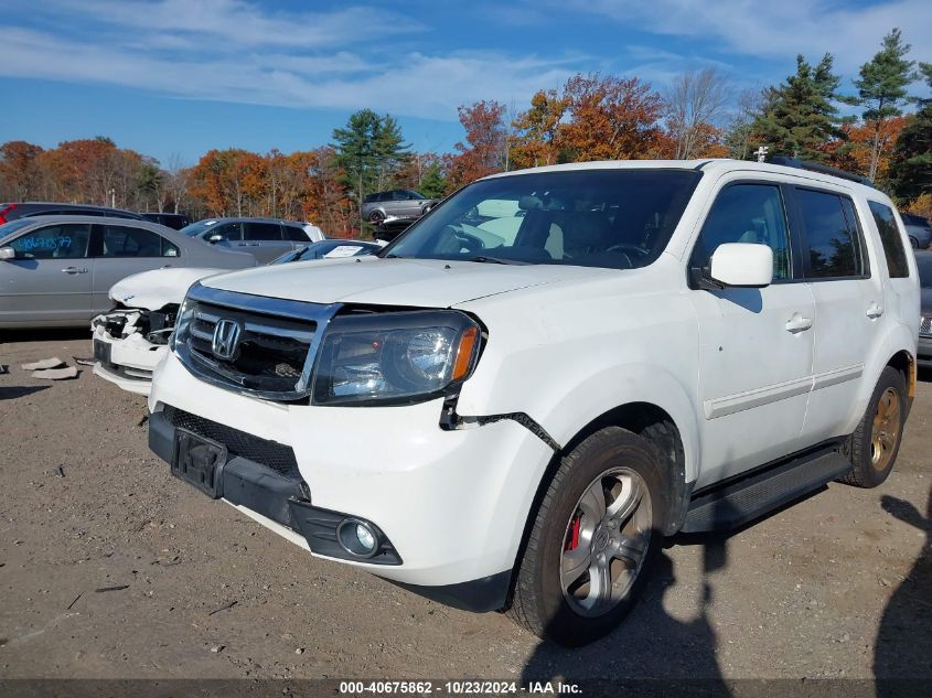 2012 Honda Pilot Ex-L VIN: 5FNYF4H50CB039248 Lot: 40675862