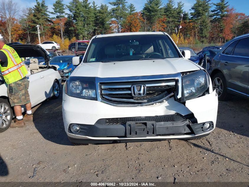 2012 Honda Pilot Ex-L VIN: 5FNYF4H50CB039248 Lot: 40675862