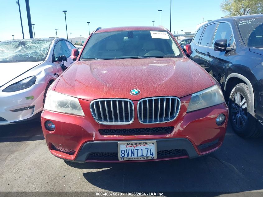 2011 BMW X3 xDrive28I VIN: 5UXWX5C50BL701910 Lot: 40675870