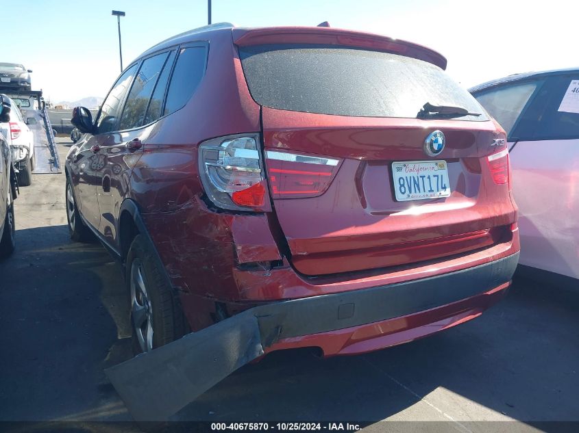 2011 BMW X3 xDrive28I VIN: 5UXWX5C50BL701910 Lot: 40675870