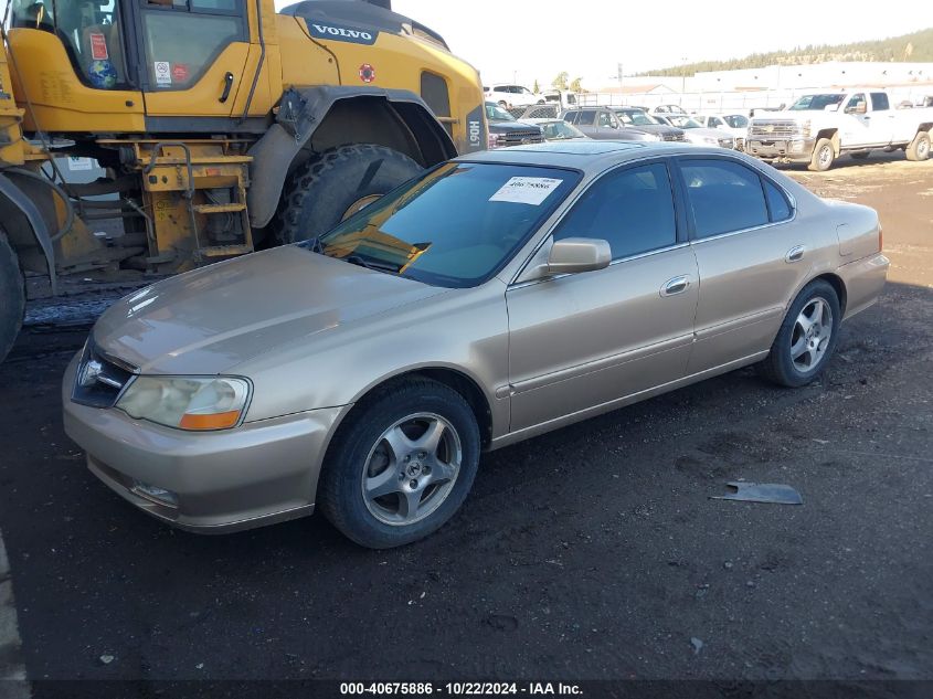 2002 Acura Tl Navigation VIN: 19UUA56732A050244 Lot: 40675886