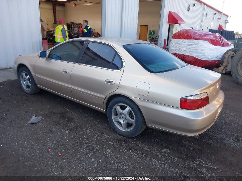 2002 Acura Tl Navigation VIN: 19UUA56732A050244 Lot: 40675886